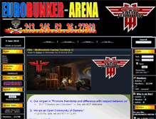Tablet Screenshot of eurobunker-arena.com